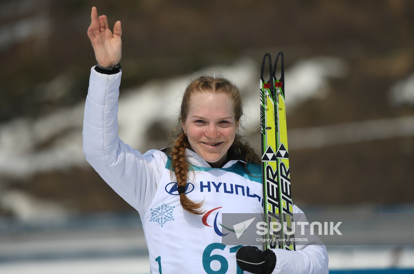 2018 Winter Paralympics. Cross-country skiing. Women. 15 km