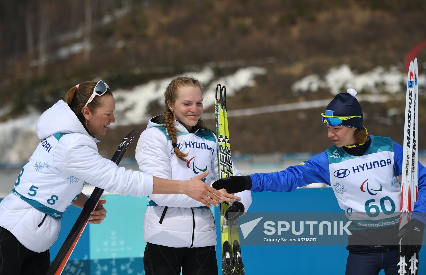 2018 Winter Paralympics. Cross-country skiing. Women. 15 km