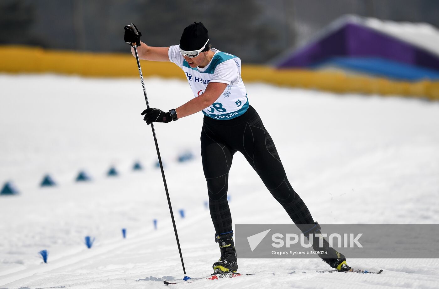 2018 Winter Paralympics. Cross-country skiing. Women. 15 km