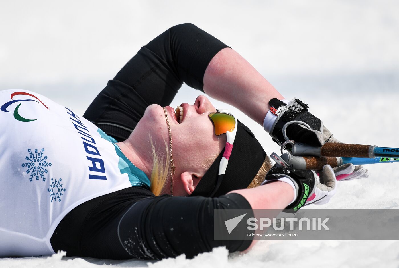 2018 Winter Paralympics. Cross-country skiing. Women. 15 km