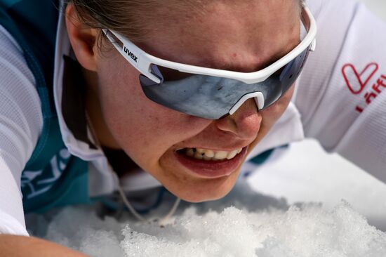 2018 Winter Paralympics. Cross-country skiing. Women. 15 km