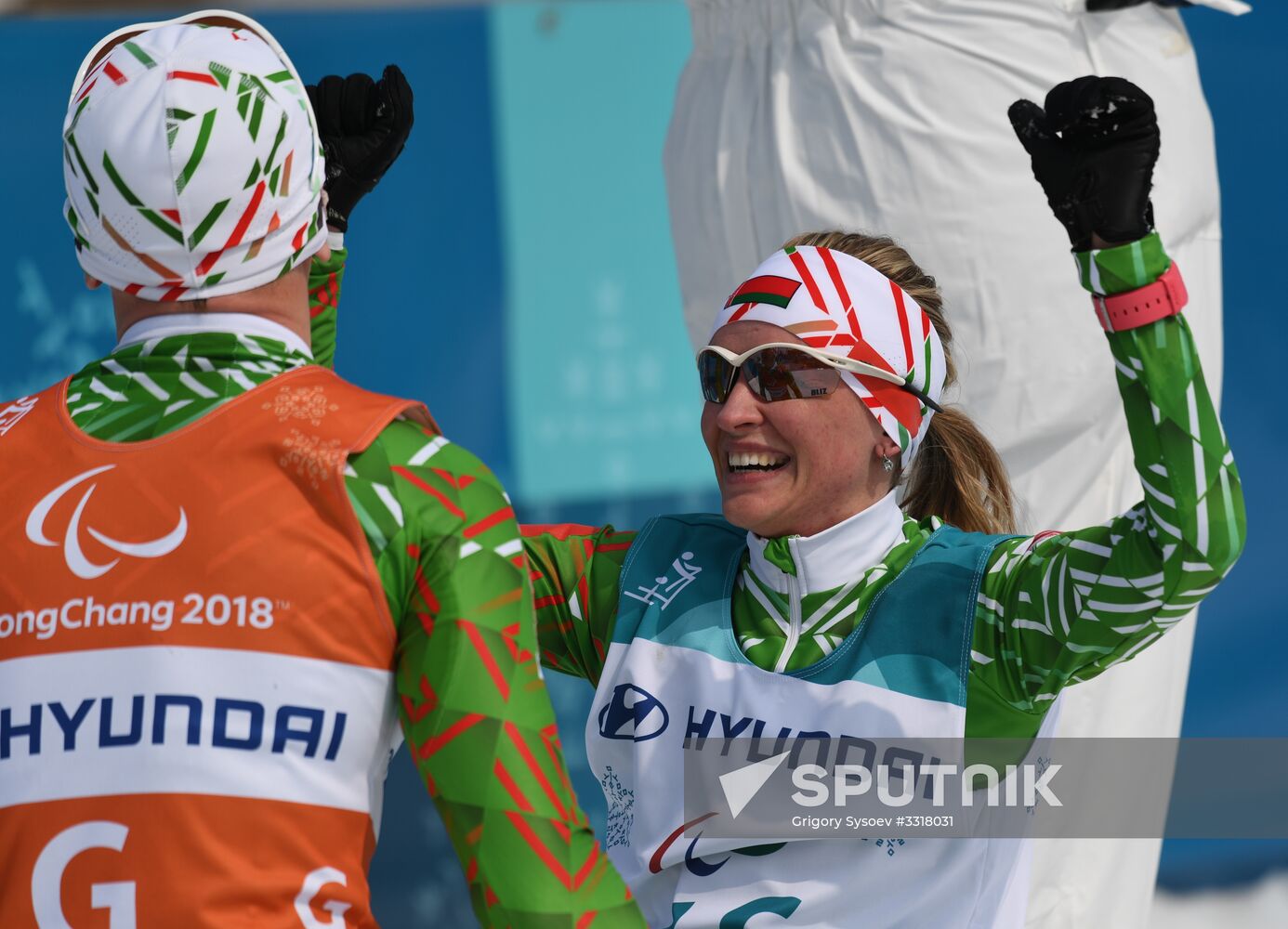 2018 Winter Paralympics. Cross-country skiing. Women. 15 km