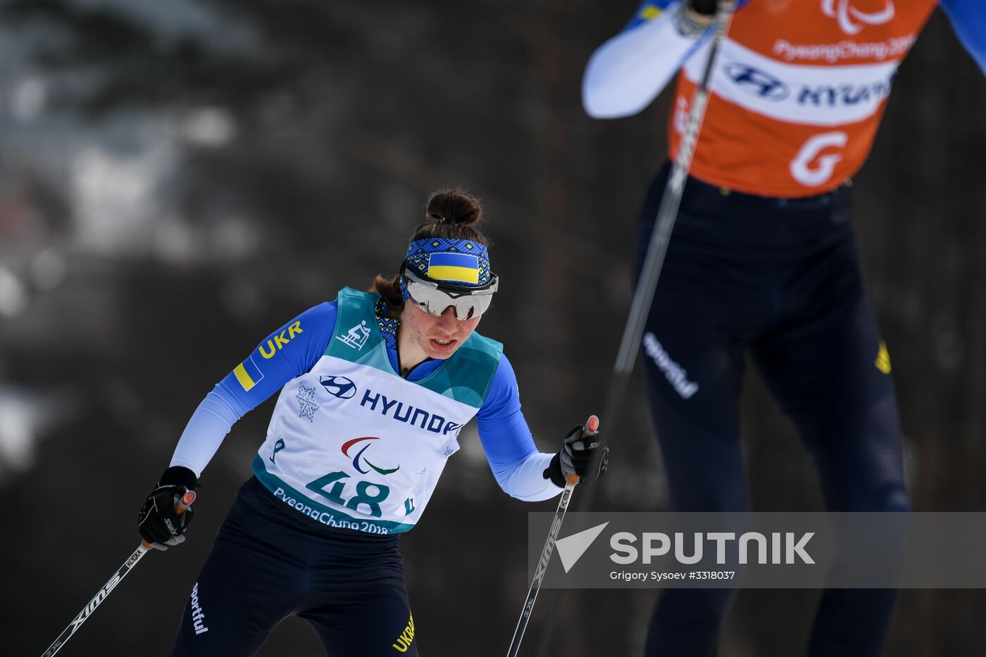 2018 Winter Paralympics. Cross-country skiing. Women. 15 km