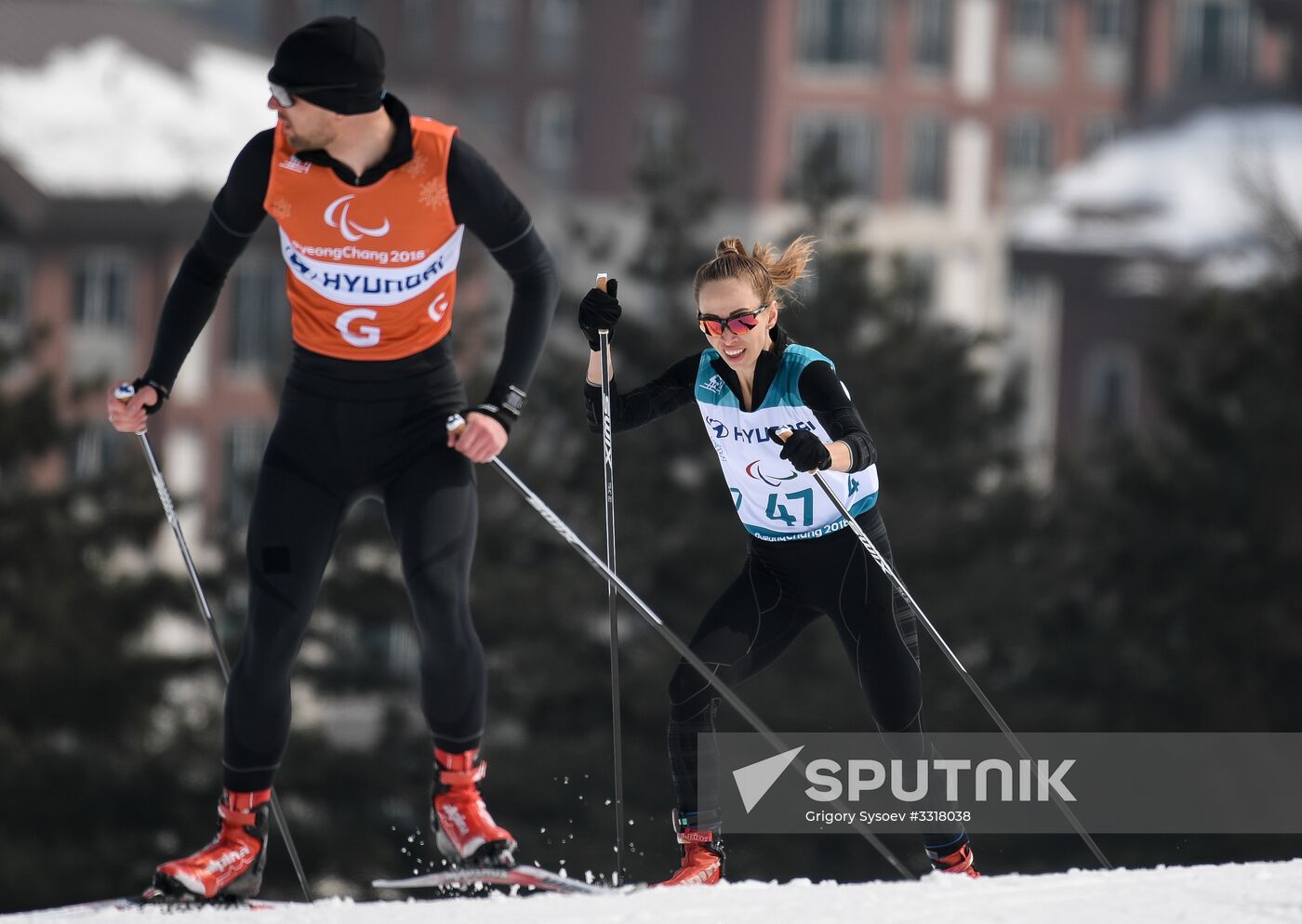 2018 Winter Paralympics. Cross-country skiing. Women. 15 km