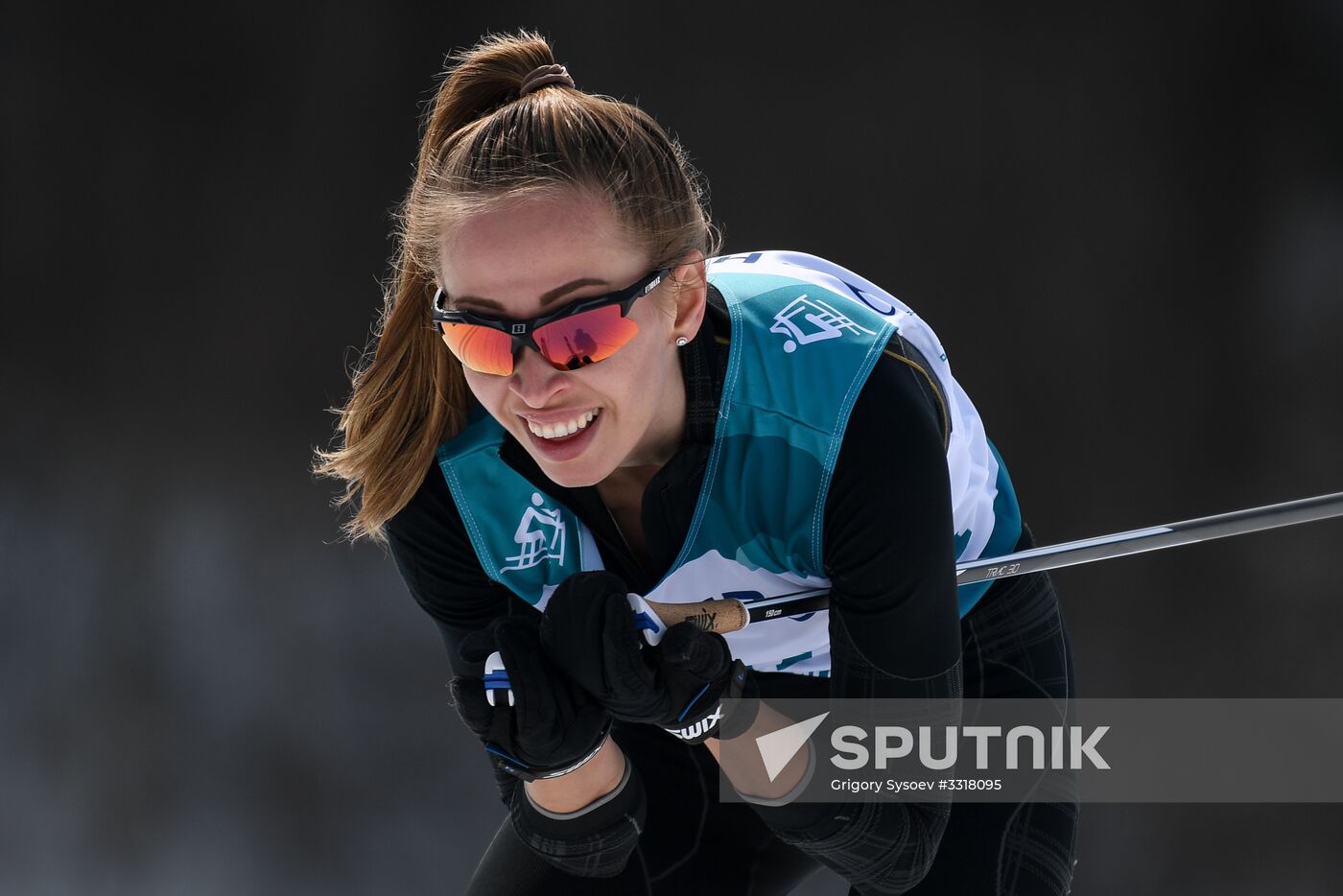 2018 Winter Paralympics. Cross-country skiing. Women. 15 km