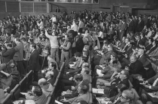 US Secretary of State George Shultz's visit to USSR
