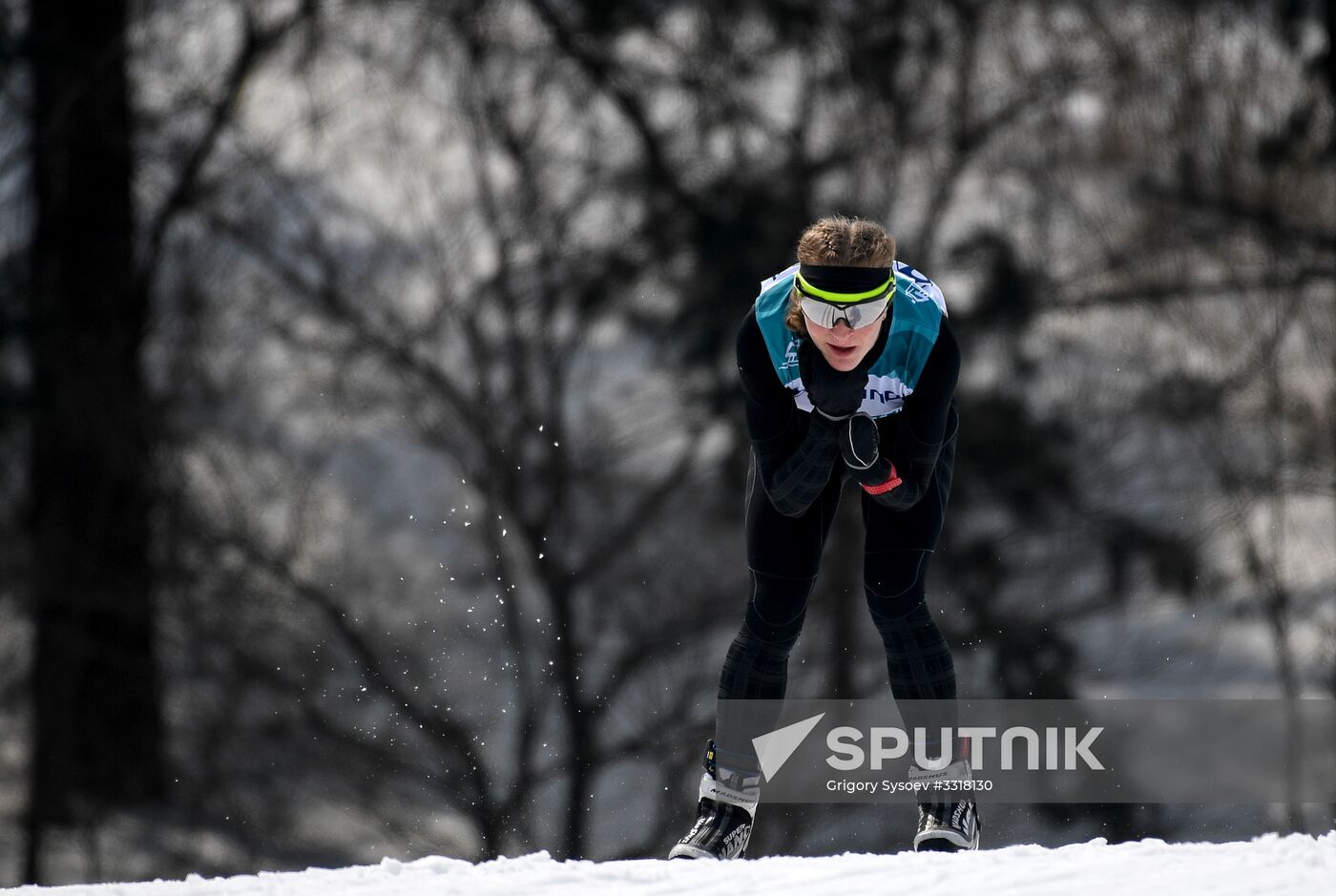 2018 Winter Paralympics. Cross-country skiing. Women. 15 km