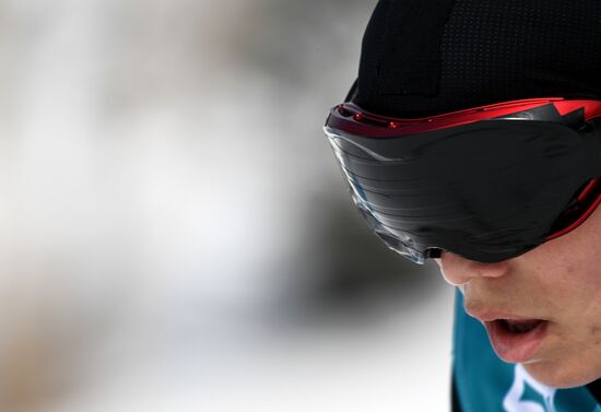 2018 Winter Paralympics. Cross-country skiing. Women. 15 km