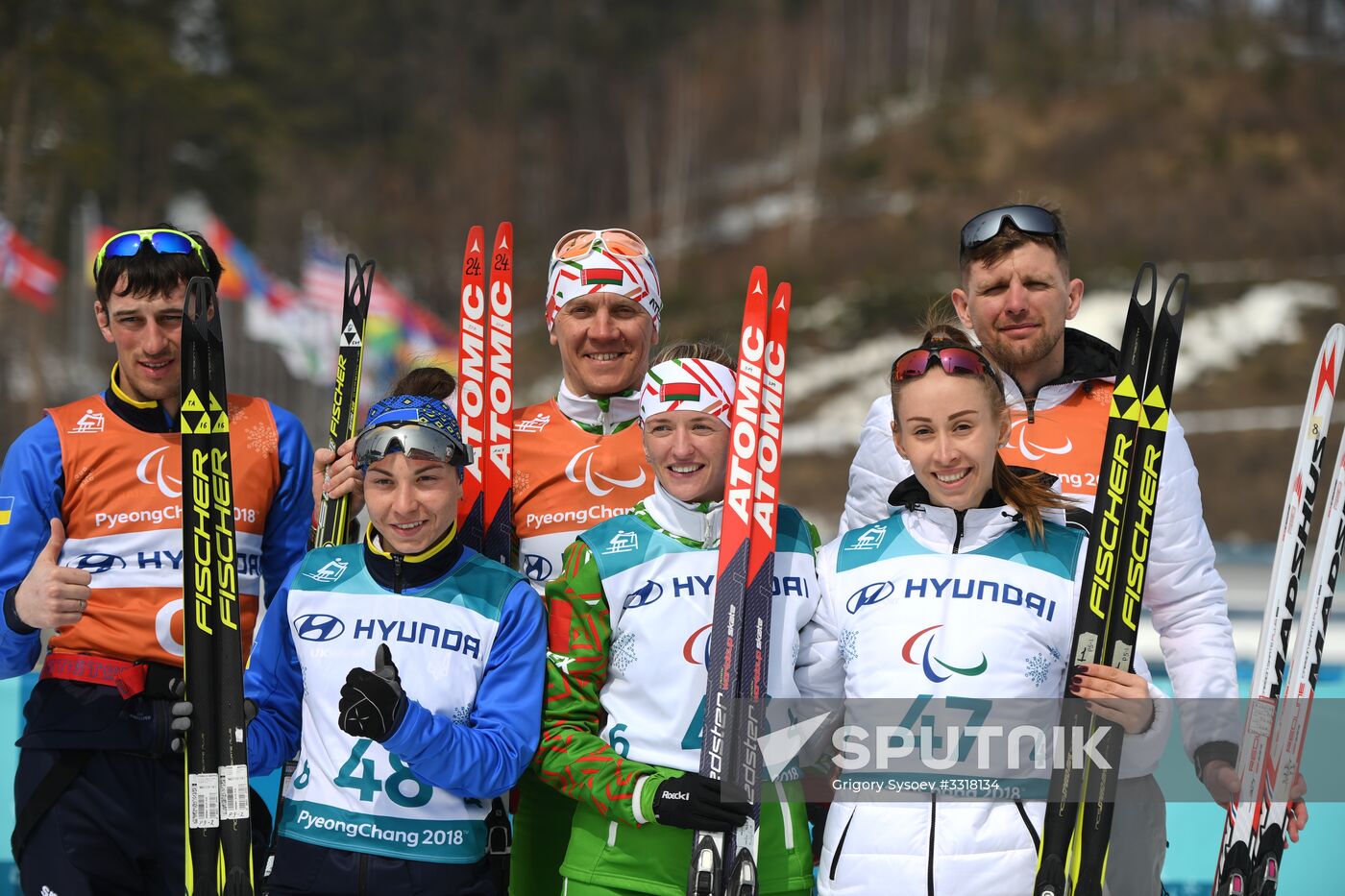 2018 Winter Paralympics. Cross-country skiing. Women. 15 km