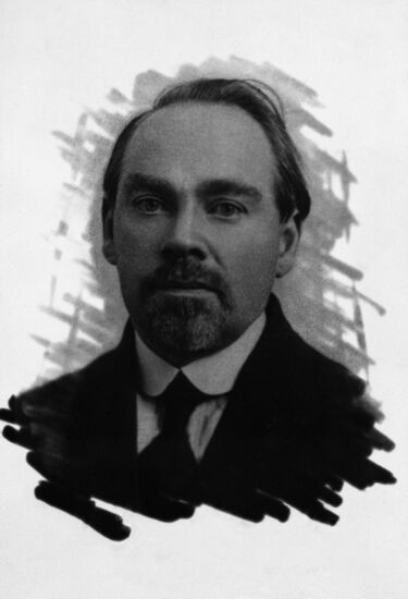 Russian writer Alexander Bogdanov