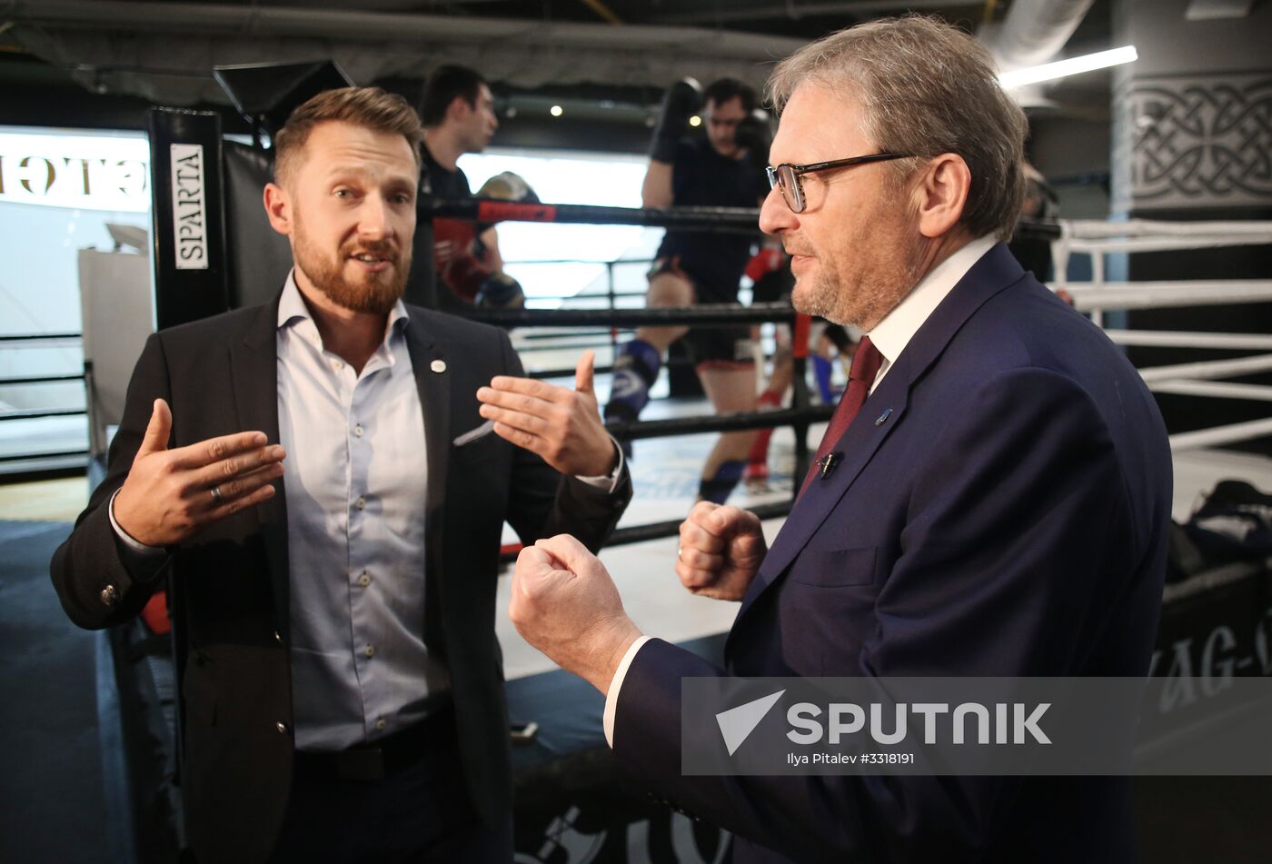 Russian presidential candidate Boris Titov visits Kuvshinka private daycare