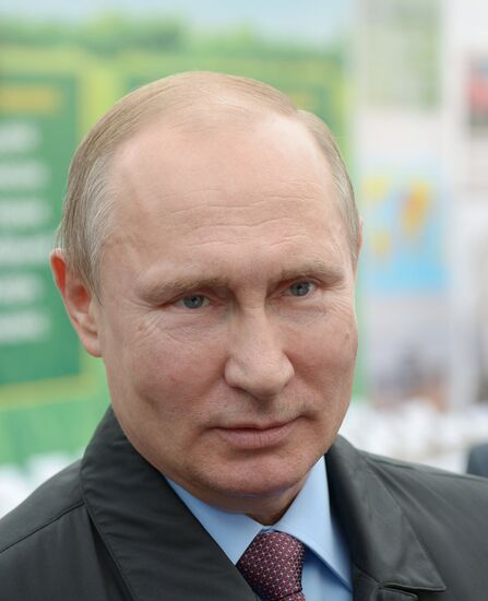 President Vladimir Putin's working trip to Krasnodar