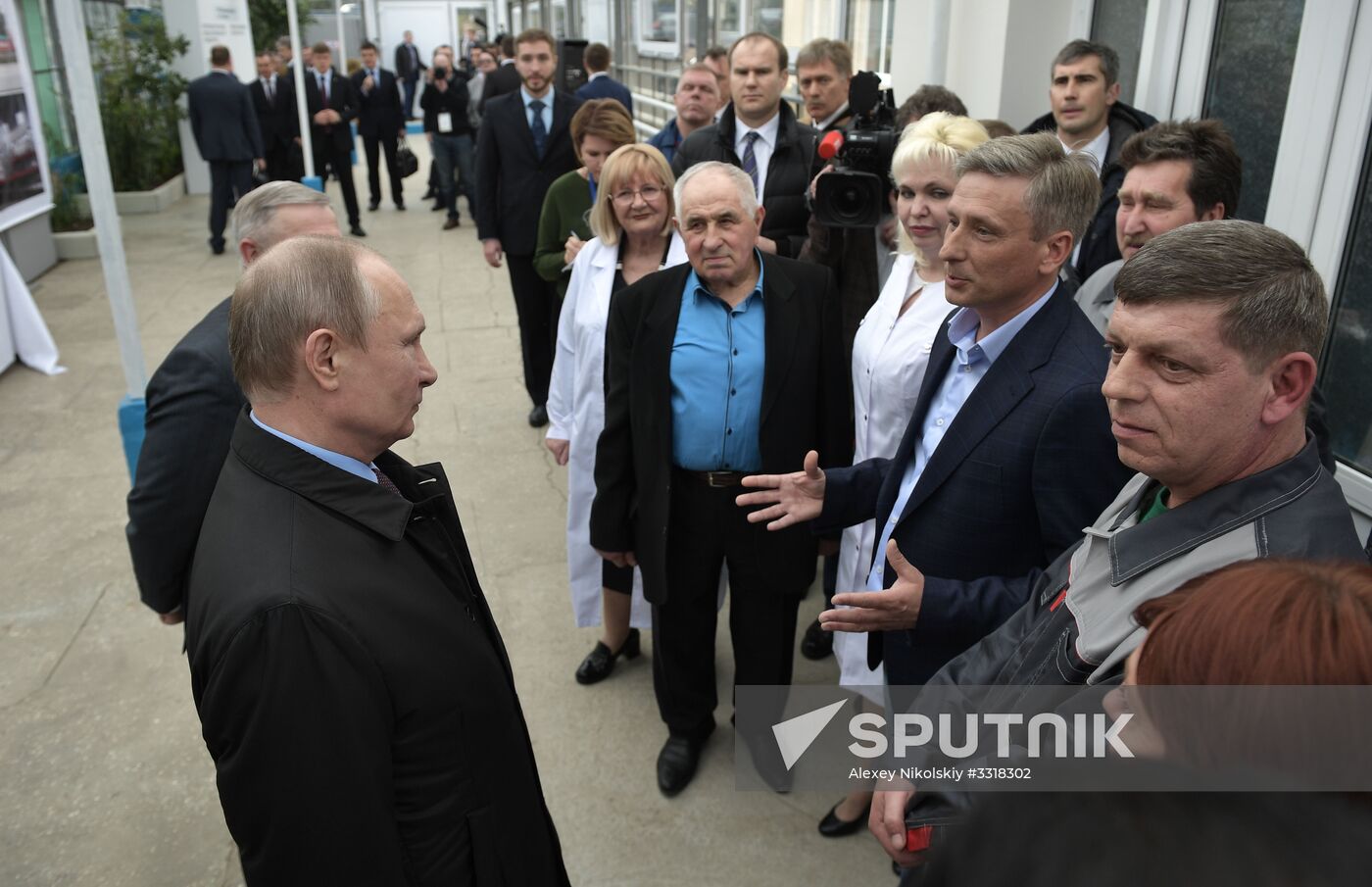 President Vladimir Putin's working trip to Krasnodar