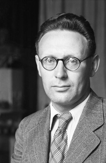 Soviet chess player Mikhail Botvinnik