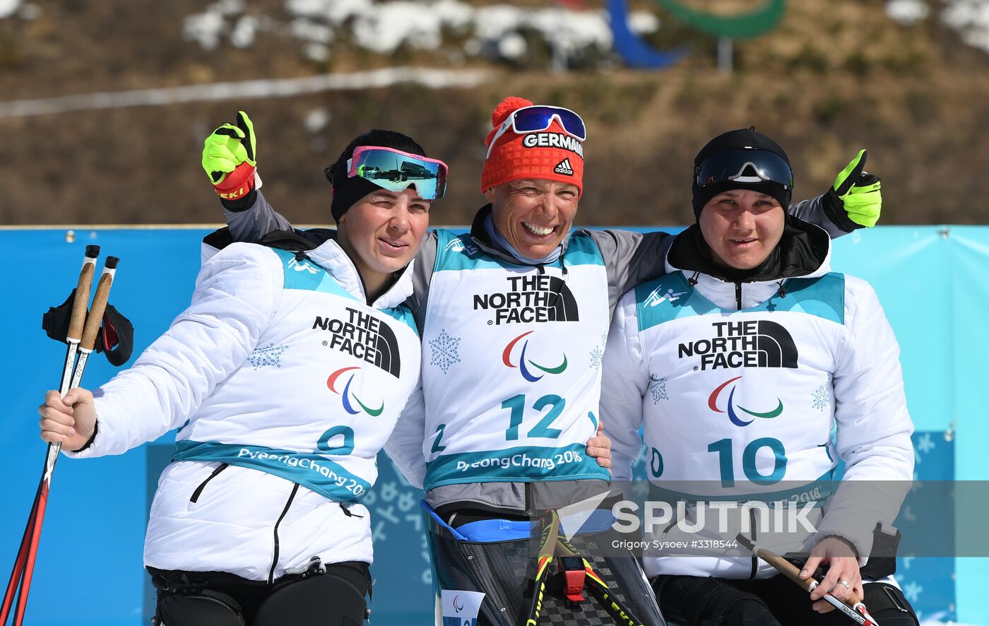 Paralympics 2018. Biathlon. Women. 10 kilometer race