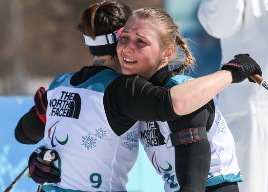 Paralympics 2018. Biathlon. Women. 10 kilometer race