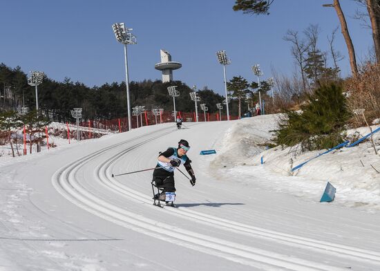 Paralympics 2018. Biathlon. Women. 10 kilometer race