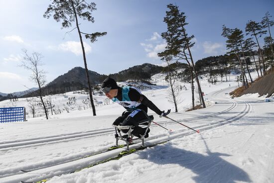 Paralympics 2018. Biathlon. Women. 10 kilometer race