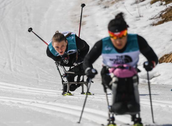 Paralympics 2018. Biathlon. Women. 10 kilometer race
