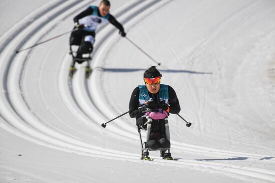 Paralympics 2018. Biathlon. Women. 10 kilometer race