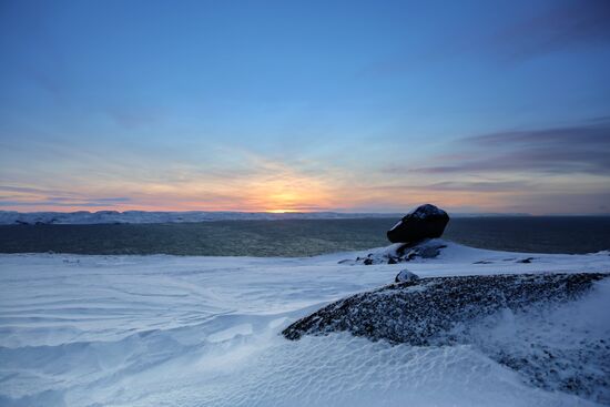 Russian regions. Murmansk Region. Polar area