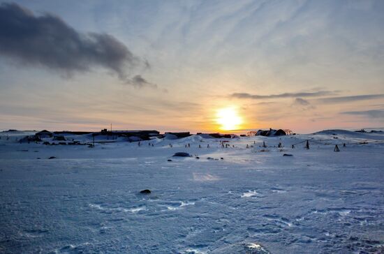 Russian regions. Murmansk Region. Polar area