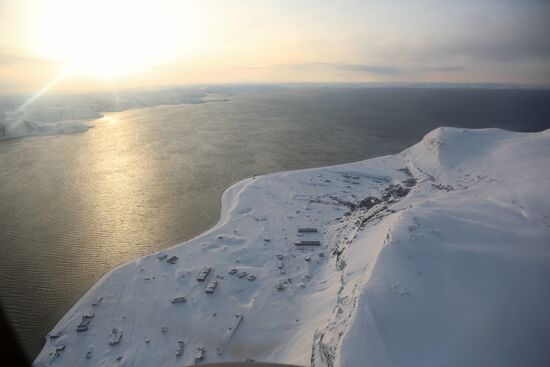 Russian regions. Murmansk Region. Polar area