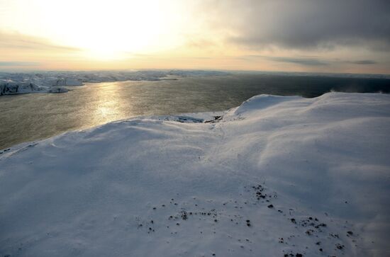 Russian regions. Murmansk Region. Polar area