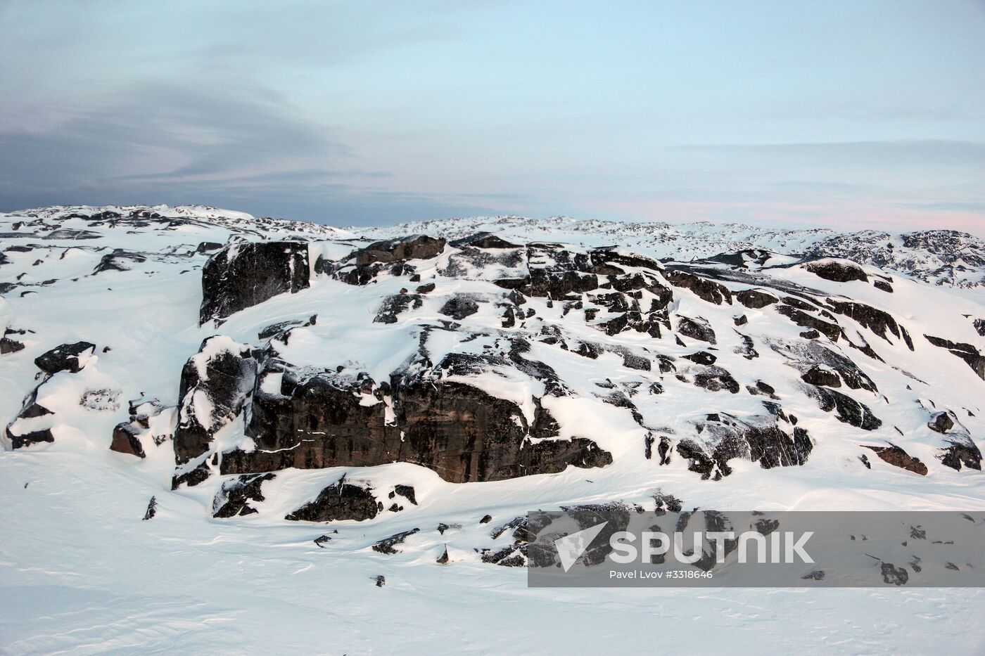 Russian regions. Murmansk Region. Polar area