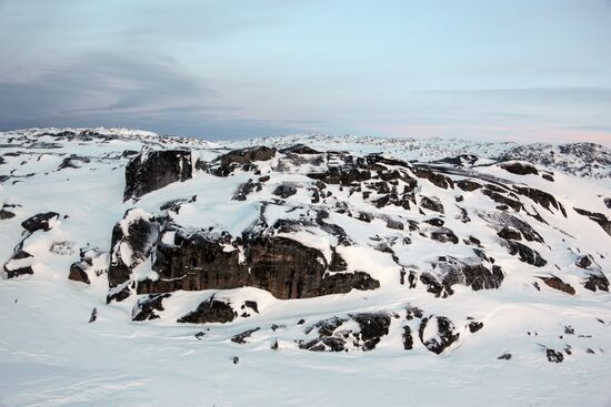 Russian regions. Murmansk Region. Polar area