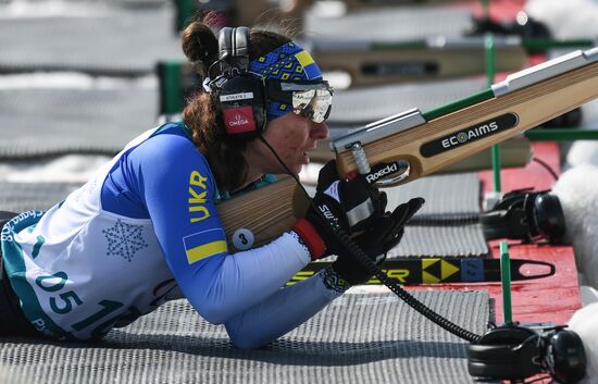 Paralympics 2018. Biathlon. Women. 10 kilometer race