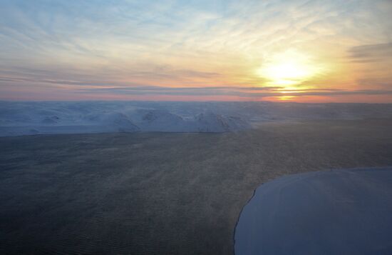 Russian regions. Murmansk Region. Polar area