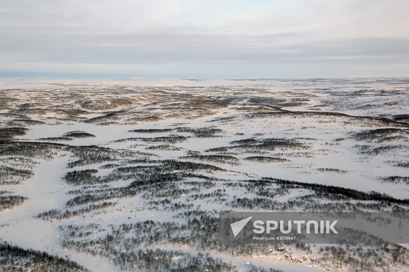 Russian regions. Murmansk Region. Polar area