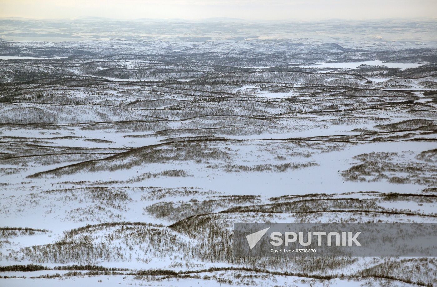 Russian regions. Murmansk Region. Polar area