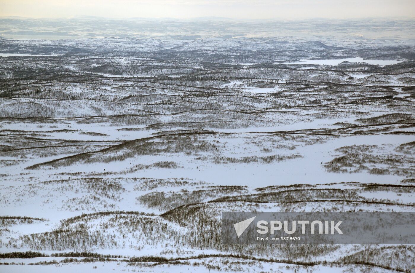 Russian regions. Murmansk Region. Polar area