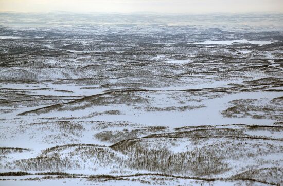 Russian regions. Murmansk Region. Polar area