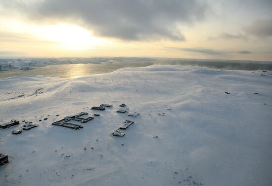 Russian regions. Murmansk Region. Polar area