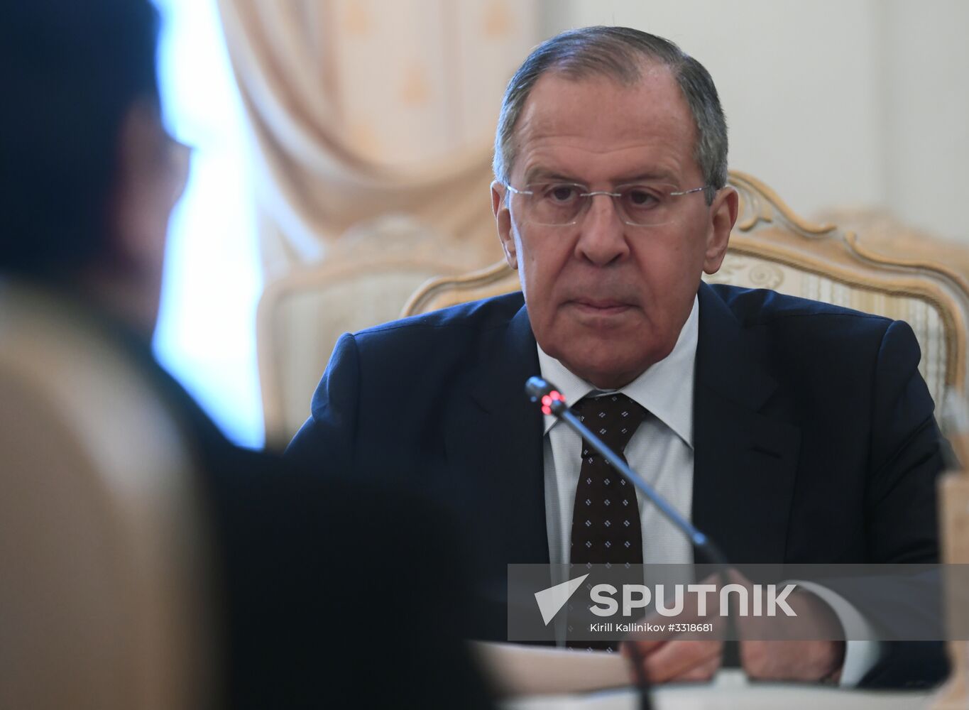 Russian Foreign Minister Sergei Lavrov meets with Indonesian Foreign Minister Retno Marsudi