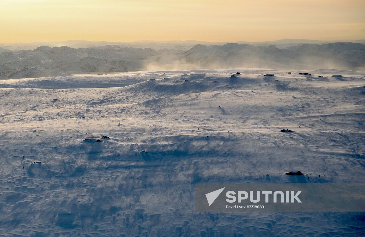 Russian regions. Murmansk Region. Polar area