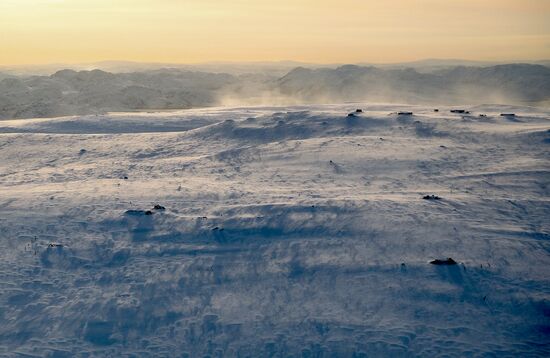 Russian regions. Murmansk Region. Polar area