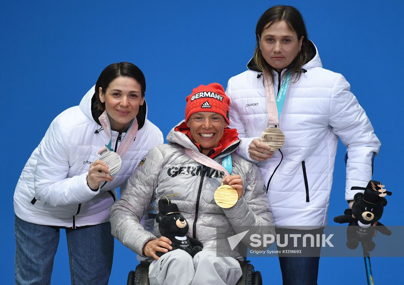 2018 Winter Paralympics. Award ceremony. Day four