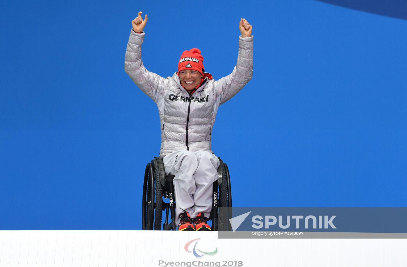 2018 Winter Paralympics. Award ceremony. Day four