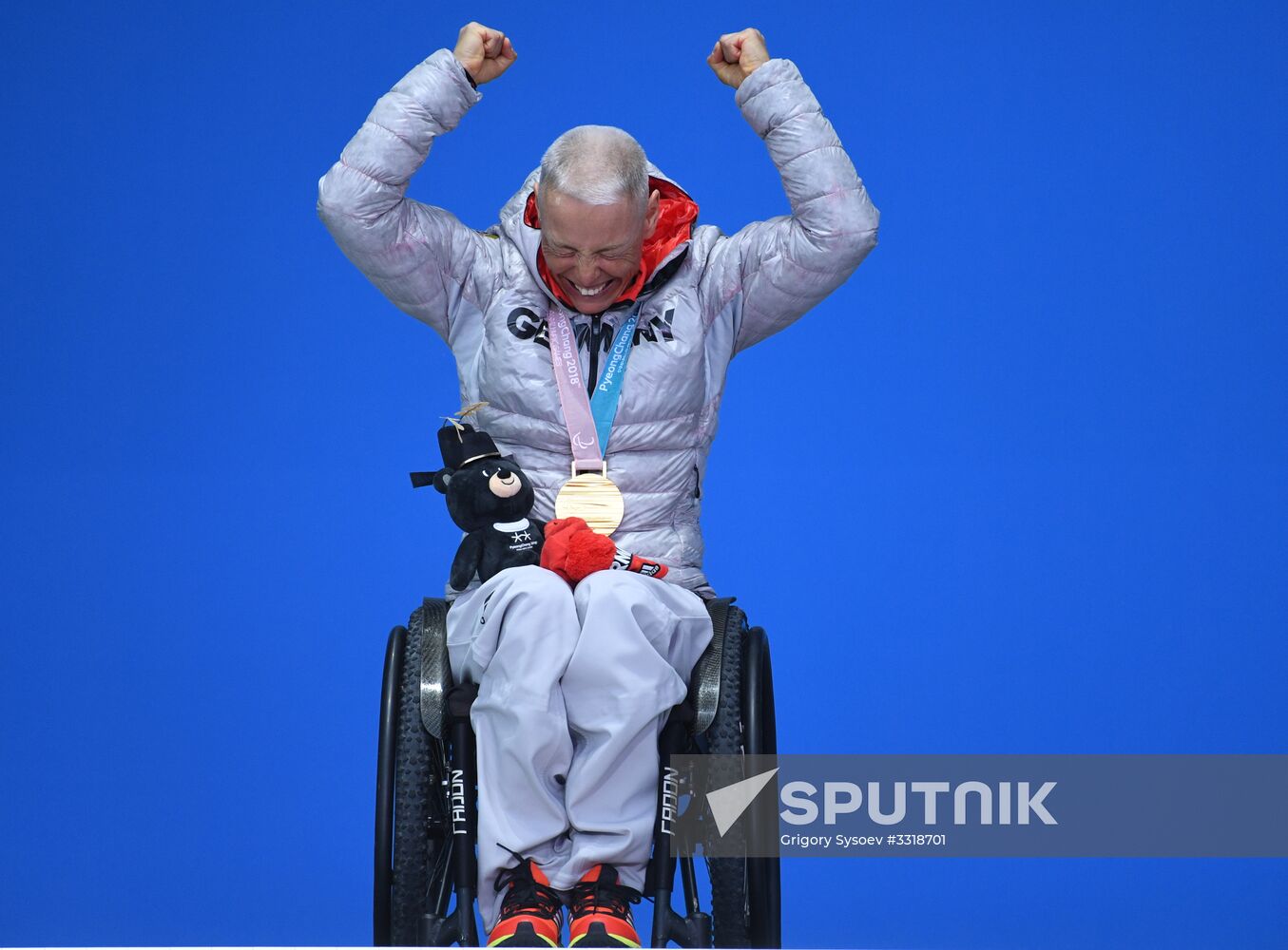 2018 Winter Paralympics. Award ceremony. Day four