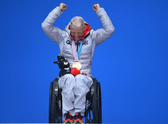 2018 Winter Paralympics. Award ceremony. Day four