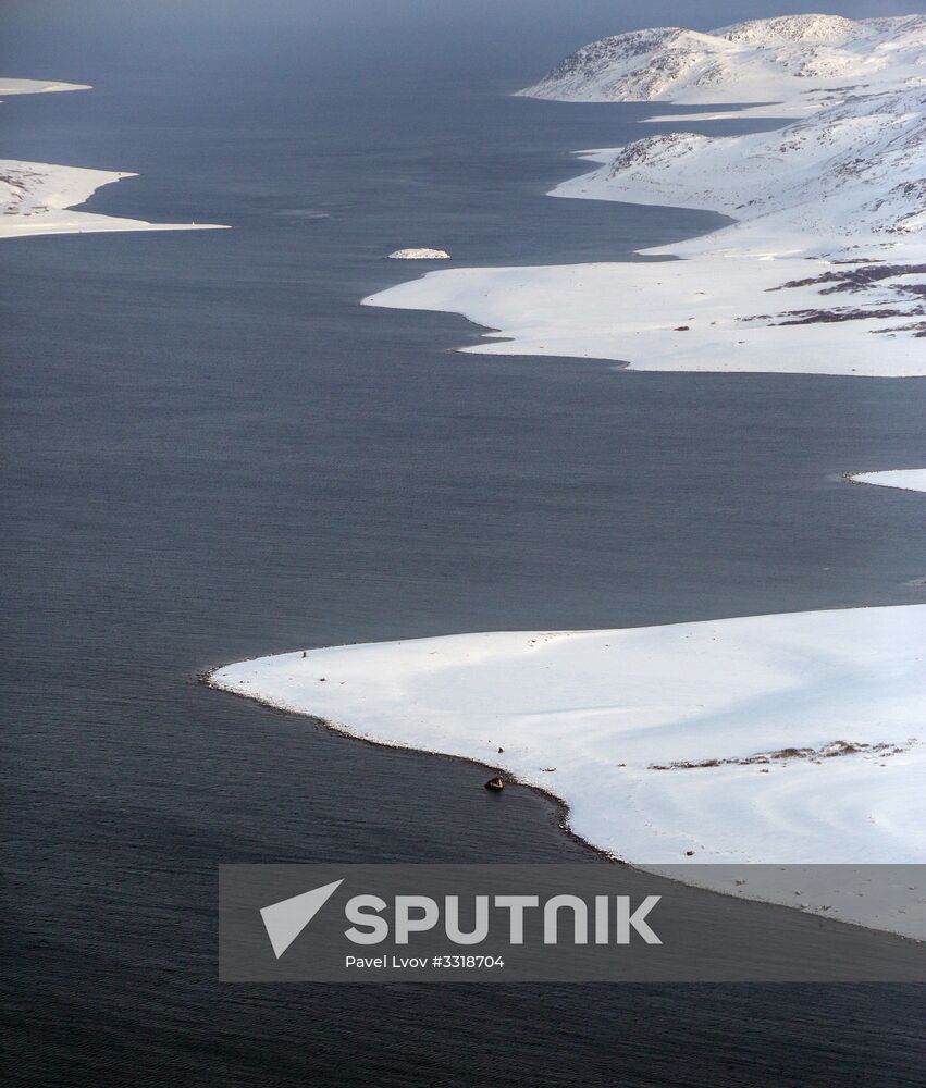 Russian regions. Murmansk Region. Polar area