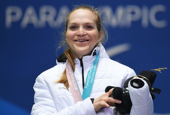 2018 Winter Paralympics. Award ceremony. Day four