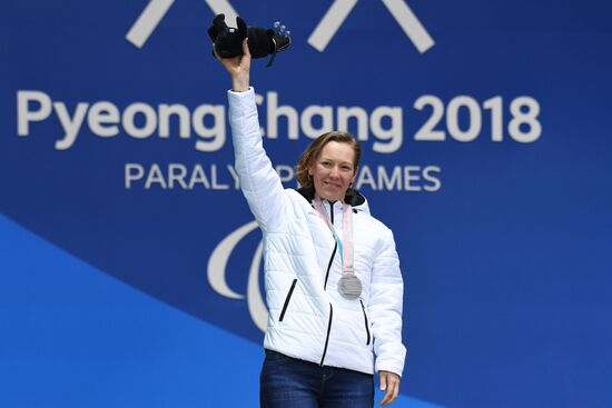 Paralympics 2018. Medals ceremony. Day four