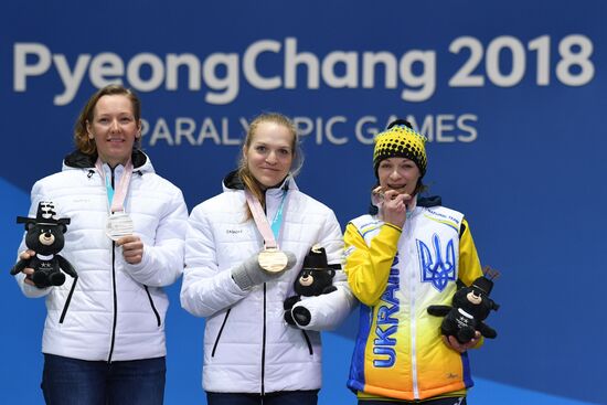 2018 Winter Paralympics. Award ceremony. Day four