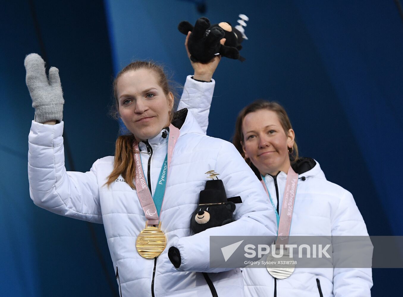 2018 Winter Paralympics. Award ceremony. Day four