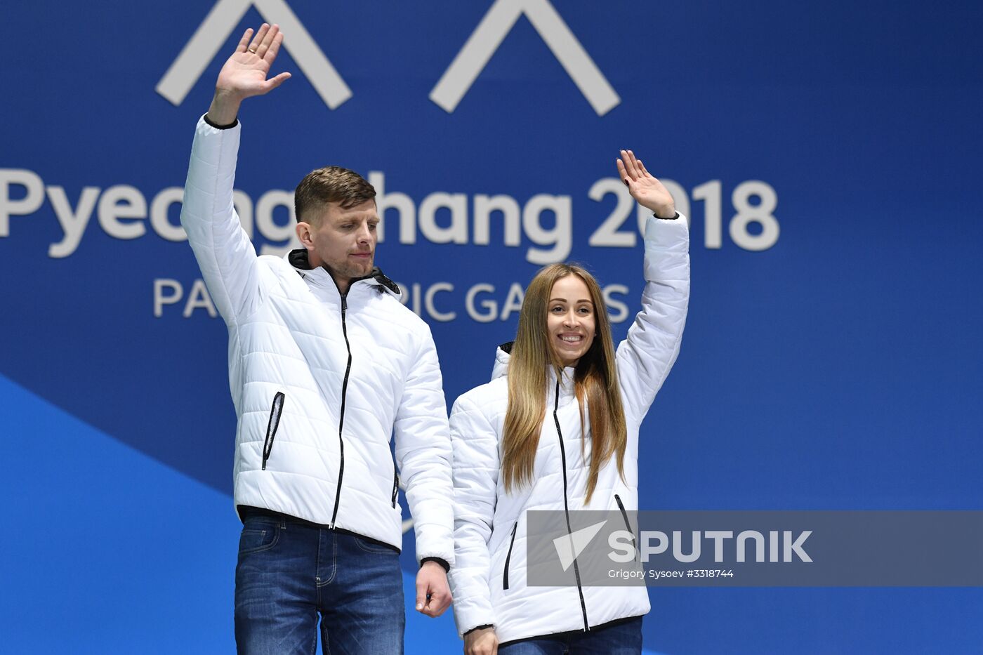 Paralympics 2018. Medals ceremony. Day four